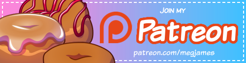 Join my Patreon; patreon.com/megjames