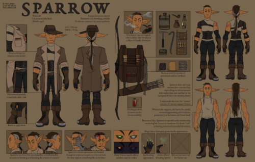 Reference image of Sparrow. 