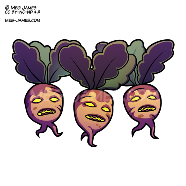 Jack-o-Lanturnips design