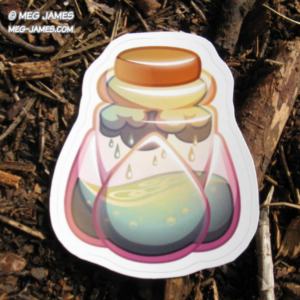 Potion of Spring Showers sticker