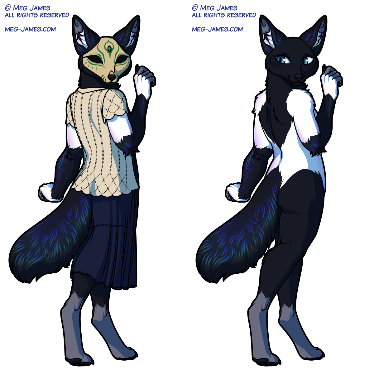 Kola the Kumiho (anthro edition)